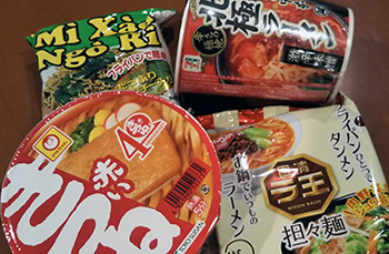 カップラーメン研究・インスタント麺