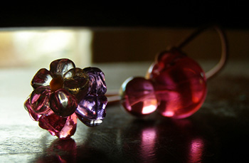 UVレジンアクセサリ作り